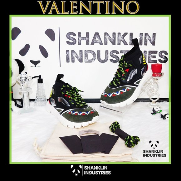 ??VALENTINO GARAVANI?? ? % Authentic NIB Men\'s Mixed Media Shoes SZ 41 US 8 main image 14